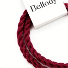 Bellody Original Haargummis Bordeaux Red 4 Stück