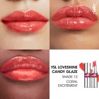 Yves Saint Laurent Lippen Loveshine Candy Glaze Lipgloss-Stick